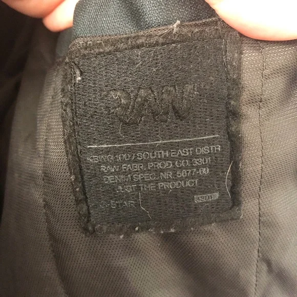 Men’s G-Star Raw Navy Two Layer Jacket Large - Picture 8 of 9